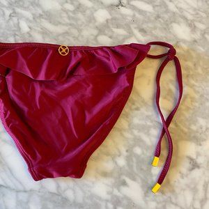 Brand New - Vix Swimwear, Cherry Ruffle Bottom, S